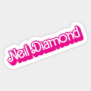 Neil Diamond x Barbie Sticker